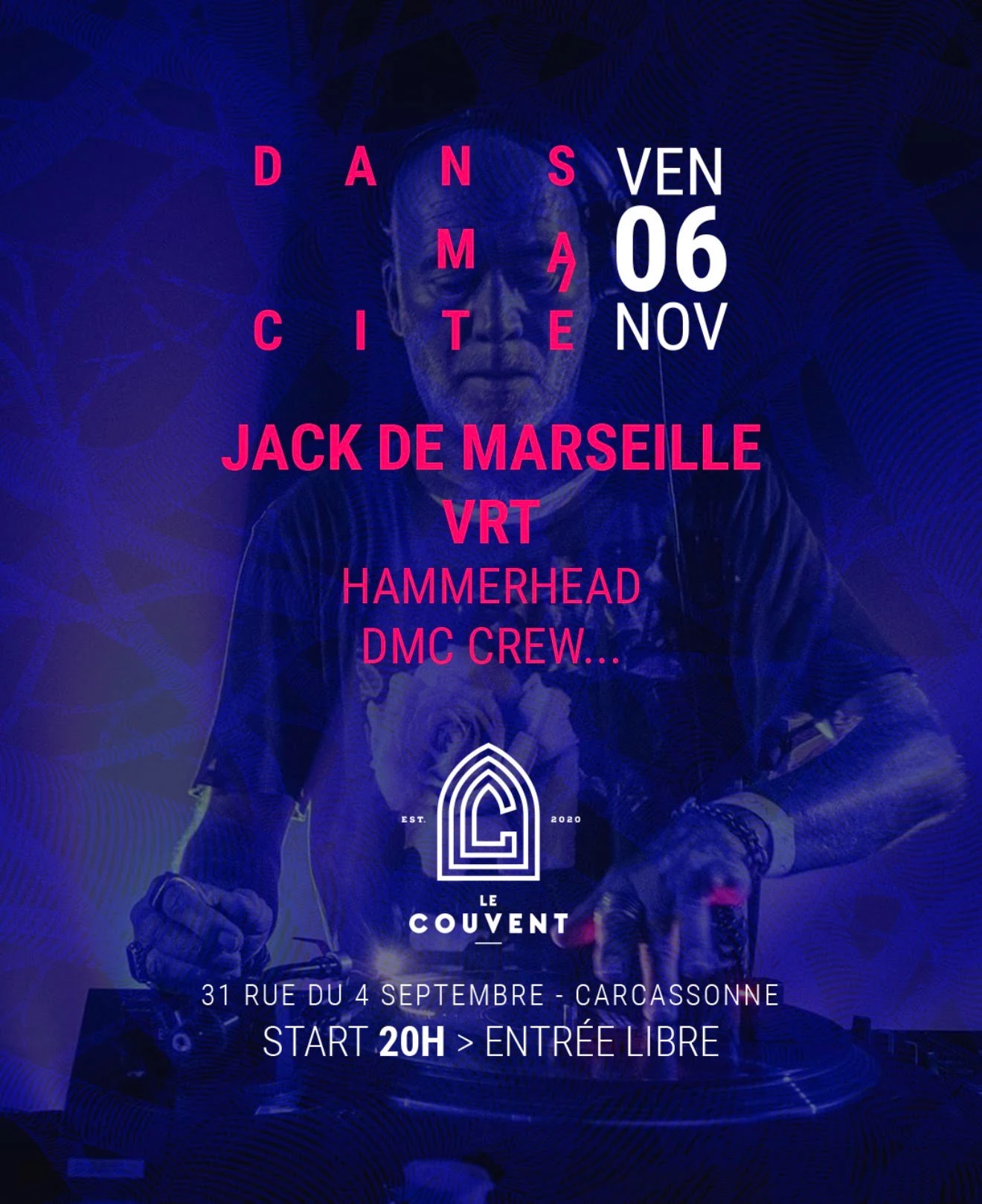 Jack de Marseille - DANS MA CITE - Le Couvent Hostel
